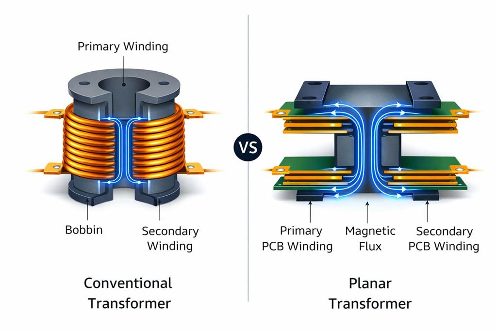 How Do Engineers Reduce Magnetic Core Loss in Switching Power Supplies? - Why Are Ferrite Cores Widely Used in High-Frequency SMPS?